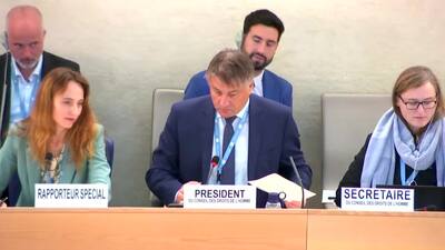 Ms. Alena Douhan, Special Rapporteur on the negative impact of the unilateral coercive measures (Final Remarks)