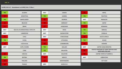 Mr. Václav Bálek, President of the Human Rights Council (Vote on L.43 - REJECTED)