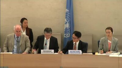 Mr. Choi Kyong-Lim, President of the Human Rights Council (Action on L.86)