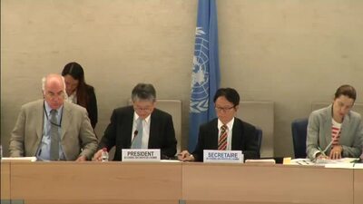 Mr. Choi Kyong-Lim, President of the Human Rights Council (Action on L.87)