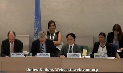 Mr. Remigiusz Achilles Henczel, President of the Human Rights Council (Adoption)