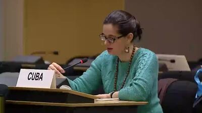 Cuba, Ms. Lisandra Astiasaran Arias