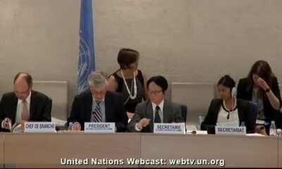 Mr. Remigiusz Achilles Henczel, President of the Human Rights Council (Adoption)