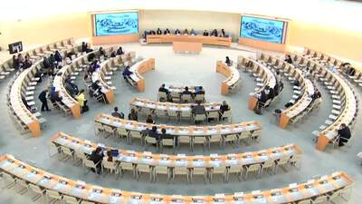 H.E. Mr. Kouadio Adjoumani, Ambassador, Permanent Representative of Côte d’Ivoire to UNOG (on behalf of the Troika)