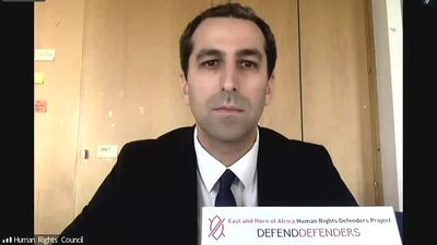 East and Horn of Africa Human Rights Defenders Project, Mr. Nicolas Agostini