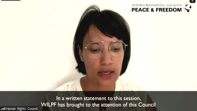 Women's International League for Peace and Freedom, Ms. Tessa Cerisier