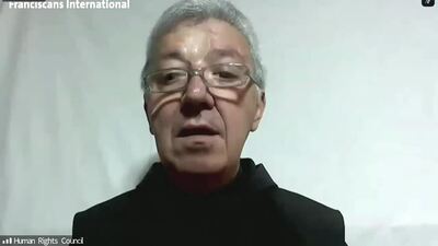 Franciscans International (Joint Statement), Mr. Juan Jairo Rendón Herrera