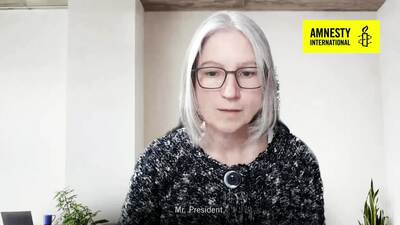 Amnesty International, Ms. Harrison Rosemary Ann