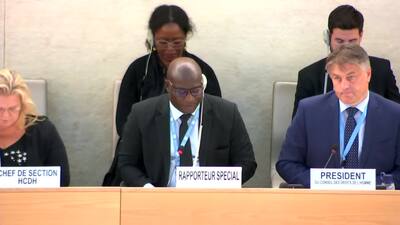 Mr. Fortuné Gaetan Zongo, Special Rapporteur on the situation of human rights in Burundi (Final Remarks)