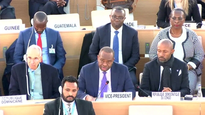 Mr. Jürg Lauber, President of the Human Rights Council (Vote on A/HRC/S.37/L.1 - ADOPTED)