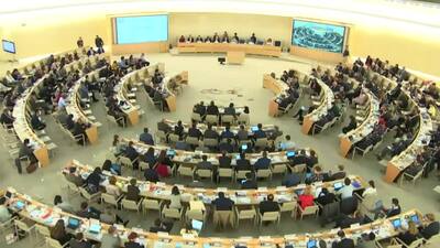 H.E. Mr. Juan Eduardo Eguiguren (Ambassador of Chile), Vice-President/Rapporteur HRC (Indroduction 39th Session Draft report)