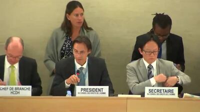  Mr. Vojislav Šuc, President of the Human Rights Council (Introduction)	