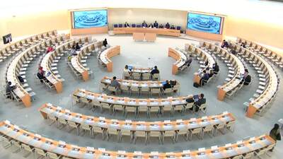 Mr. Václav Bálek, President of the Human Rights Council (Adoption)