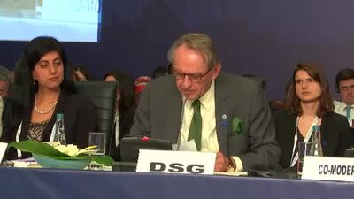 H.E. Hery Rajaonarimampiannia, President of the Republic of Madagascar