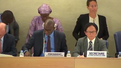 Mr. Coly Seck, President of the Human Rights Council (Adoption)