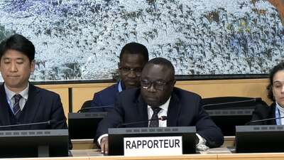Mr. Sidharto Reza Surydipuro, President of the Human Rights Council