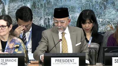 H.E. Mr. Lansana Alison Gberie, Ambassador and Permanent Representative of Sierra Leone to the United Nations in Geneva