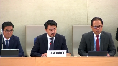 Mr. Sothie Keo, Head of Delegation and Vice-Chair of the Cambodian Human Rights Committee (Final Remarks)