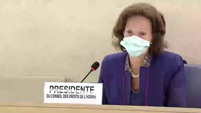 Ms. Elisabeth Tichy-Fisslberger, President of the Human Rights Council