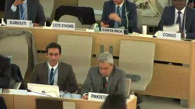 Pakistan (on behalf of the OIC), Mr. Tahir Hussain Andrabi (Introduction)