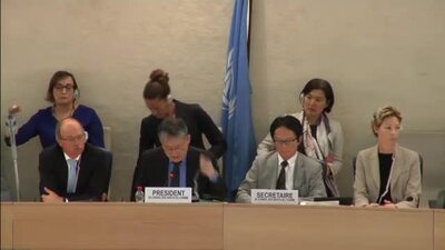 Mr. Choi Kyong-Lim, President of the Human Rights Council (Adoption)