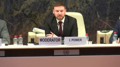 Moderator, Mr. Ian Power, Executive Director of SpunOut.ie, Ireland's youth information website