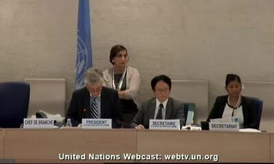 Mr. Remigiusz Achilles Henczel, President of the Human Rights Council (Adoption)