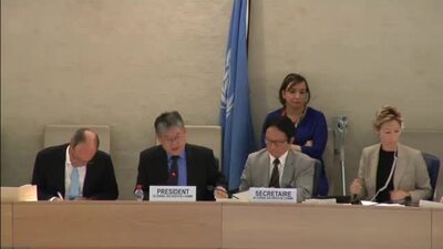  Mr. Choi Kyong-Lim, President of the Human Rights Council (Action on PP.19 ADOPTED)