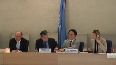 Mr. Choi Kyong-Lim, President of the Human Rights Council (Adoption)