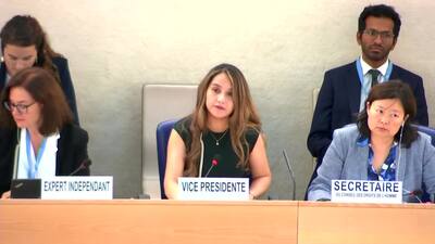 Algeria, Ms. Amina Mesdoua