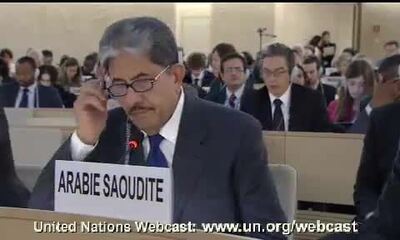 Saudi Arabia, 18th Special Session, Human Rights Council