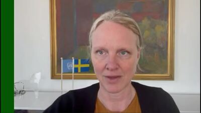 Sweden (on behalf of a group of countries), Ms. Anna Jardfelt