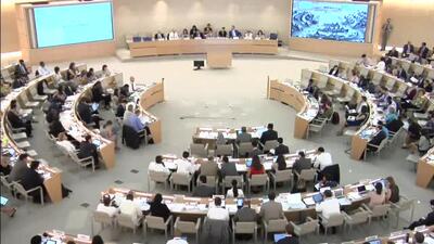 Mr. Joaquín A. Maza Martelli, President of the Human Rights Council (Adoption)