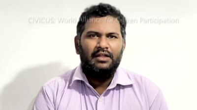 CIVICUS - World Alliance for Citizen Participation, Mr. Tharindu Iranga Jayawardhana