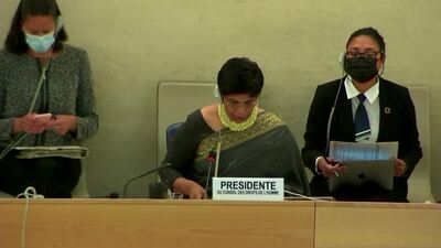 Ms. Nazhat Shameem Khan, President of the Human Rights Council (Adoption)