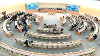 Mr. Muhammadou M.O. Kah, Vice-President of the Human Rights Council (Adoption)