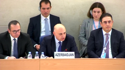 Mr. Samir Sharifov, Deputy Minister of Foreign Affairs of the Republic of Azerbaijan