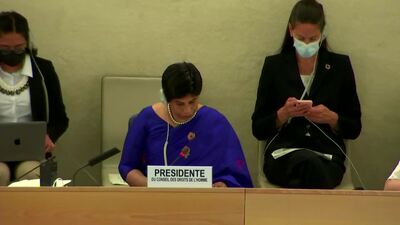 Ms. Nazhat Shameem Khan, President of the Human Rights Council (Adoption)