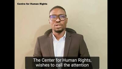Centre for Human Rights, Mr. Foluso Adegalu