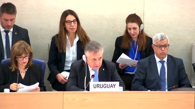 H.E. Mr. Carlos Mata Prates, Ambassador, Permanent Representative of the Eastern Republic of Uruguay to UNOG (Introduction)