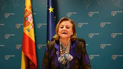 Secretary of State for Foreign Affairs (Spain), Ms. Cristina Gallach 
