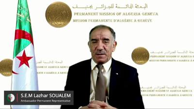 Algeria, Mr. Lazhar Soualem