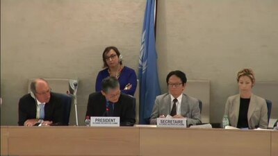 Mr. Choi Kyonglim, President of the Human Rights Council (Adoption)