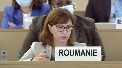 Romania, Ms. Maria Mihailescu