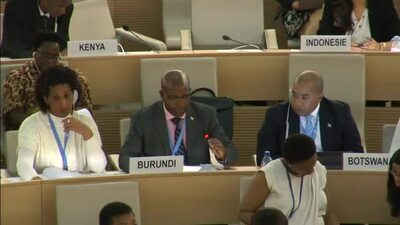 Burundi, Mr. Renovat Tabu