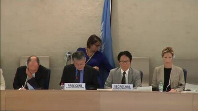 Mr. Choi Kyong-Lim, President of the Human Rights Council (Adoption)	