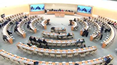 Mr. Václav Bálek, President of the Human Rights Council (Adoption)