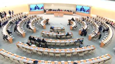 H.E. Mr. Coly Seck, Ambassador, Permanent Representative of the Republic of Senegal to UNOG (on behalf of the Troika)