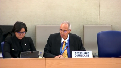 H.E. Mr. Héctor Virgilio Alcántara, Ambassador, Permanent Representative of the Dominican Republic to UNOG (Introduction)