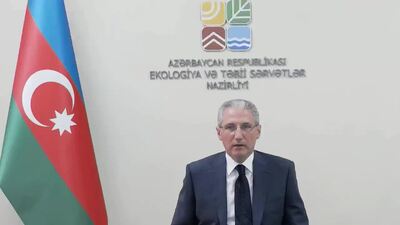 H.E. Mr. Mukthar Babayev, Minister of Ecology Azerbaijan 